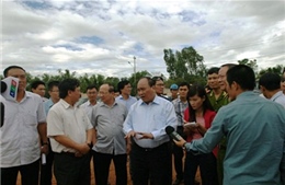 Phó Thủ tướng Nguyễn Xuân Phúc làm việc tại Bình Định 